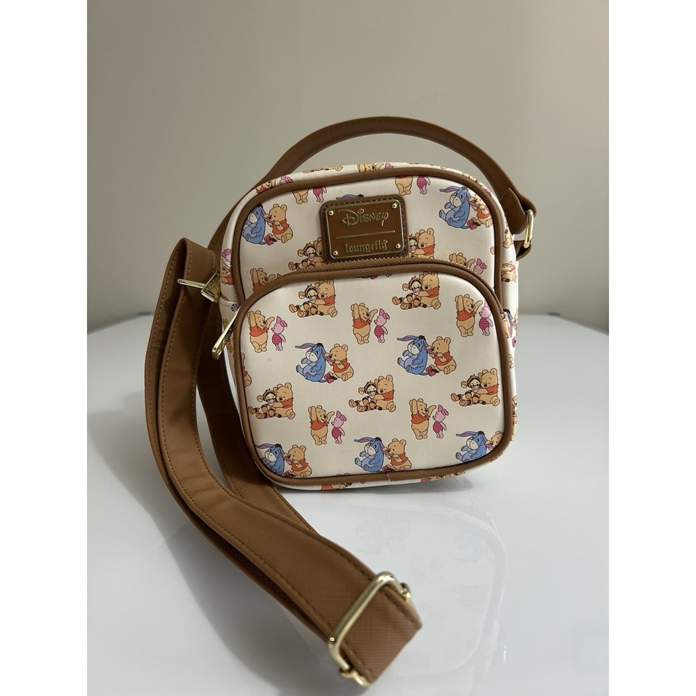 Disney‎ Loungefly Winnie The Pooh Baby Pooh and Friends Crossbody Bag